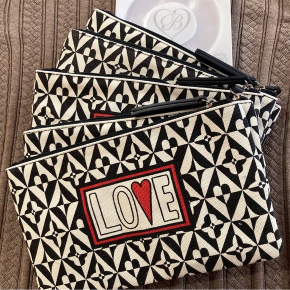 Brighton “Love” Canvas Pouch from 2022 NWOT - Picture 4 of 7